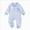 A83-Blue, variant on Newborn Baby Boy Fall Clothes Long Sleeve Plaid Bodysuit Infant Boy Winter Outfit