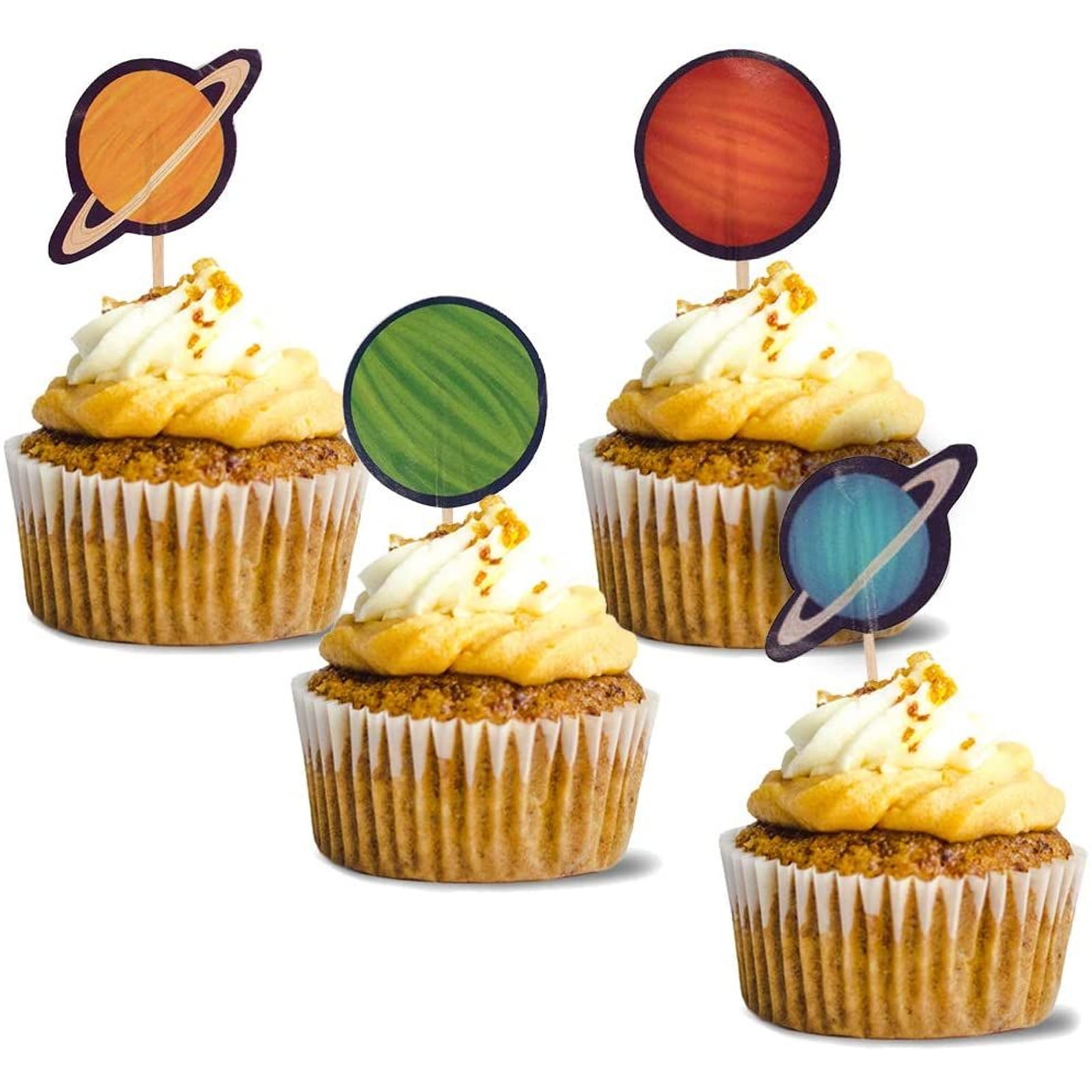 Assorted Alcohol Related Cupcake Toppers pack of 6