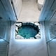 thumbnail image 4 of CREATITOY 3D Optical Illusion Entryway Mat Non-Slip Stain-Resistant Crystal Velvet Rug, 4 of 6