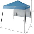 thumbnail image 2 of HLL 6'x6' Pop Up Canopy Tent Commercial Instant Gazebo Tent, Waterproof & UV Protection Canopy Tent with Slant Legs & 1pc sidewall for Party Wedding Birthday BBQ Events, 2 of 9
