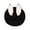 Black, variant on Baby Holiday Knit Beanie Children'S Holiday Beanie Kids Christmas Sweater Hat Children'S Holiday Knit Cap Baby Girls Boys Soft Warm Knit Hat Winter Patchwork Rabbit Ear Cap Hat