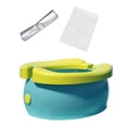 thumbnail image 1 of S SERENABLE Toilette Portable pour Enfants Facile à Nettoyer Réutilisable Toilette de Voyage pour Bateau Pique-Nique VR Vert, 1 of 9