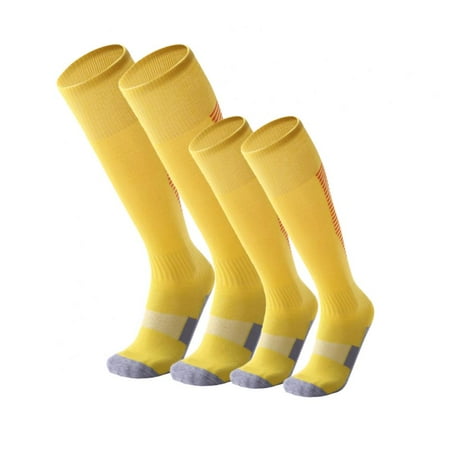 

Soccer Socks for Kids Youth Adult (2 Pairs) Team Sport Knee High Long