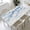 Blue Marble, variant on ARTSLION Waterproof Fitted Rectangle Tablecloth With Elastic Edge, Wipeable Table Cover For 6 Ft Tables, Perfect For Outdoor Picnic & Camping,31x55in,Blue Mosaic