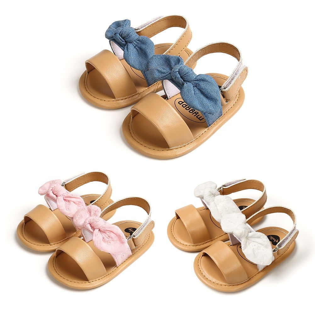 baby girl first walker sandals