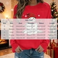 thumbnail image 4 of Jsaierl Women's Christmas Sweatshirts Funny Snowman Graphic Sweatshirt Party Work Pullover Crewneck Holiday Long Sleeve Tops S-2XL, 4 of 7