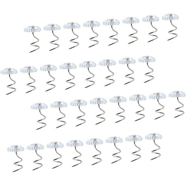 60pcs Metal Clamps with Pin Twisting Bedskirts Car Cover Headliner