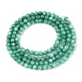thumbnail image 2 of Natural Freshwater Shell Beads Strands Dyed Round Light Sea Green 2.5mm Hole: 0.5mm about 122~136pcs/strand 14.57 inch~15.63 inch(37cm~39.7cm) DIY, 2 of 4