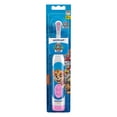 PAW Patrol Spinbrush Kids Battery-Powered Toothbrush, Soft Bristles, Ages 3+, Character May Vary