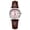 AW25901 Pink Dial-Belt, variant on Women's Quartz Watch, 28mm Sapphire Glass BGW9 Luminous 50M Waterproof Brown Leather Band AW25901