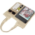 thumbnail image 3 of LHSHID Straw Beach Bag for Women Summer Woven Tote Bag Shoulder Handbags, 3 of 8