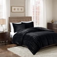 thumbnail image 3 of Faux Fur Comforter Mini Set-Color:Black,Size:King/Cal King, 3 of 3
