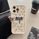 thumbnail image 3 of Funda para Iphone 11 12 13 14 15 Pro Max 7 8 SE 2022 XR X XS Max 12 Mini funda suave pareja Linda protección completa, 3 of 5