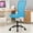 Blue, variant on Armless Office Chair Mesh Desk Chair Adjustable Mesh Computer Chair No Arms Task Rolling Chair with Quiet 360°Swivel Wheels for adults, Black