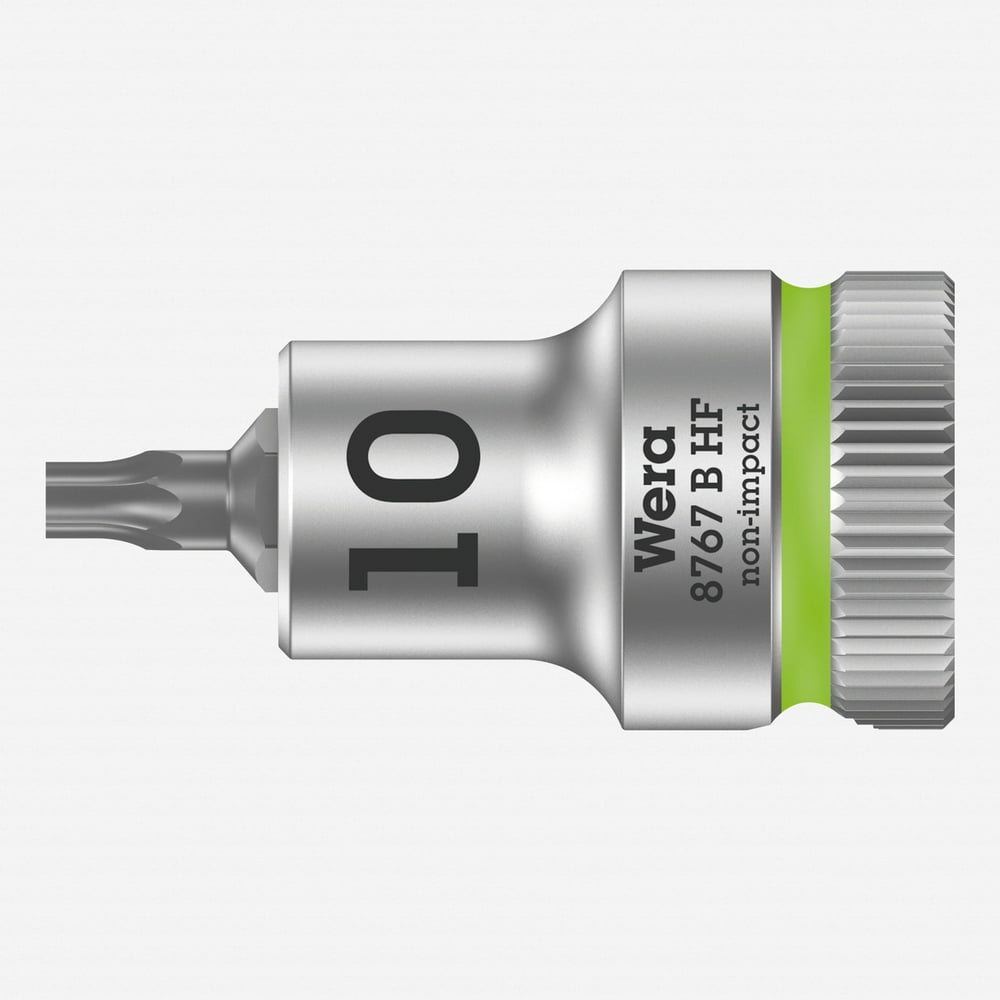 Wera 003059 3/8" Drive Zyklop Torx Bit Socket with Holding Function T10