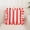 B, variant on Striped Square Ruffled Edge Decorative Pillow Cover for Sofa and Living Room Home Textile Cushion Case 18x18 Inch