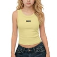 thumbnail image 2 of Tsesme Summer Sleeveless T-Shirt for Girls, Round Neck Slim Fits Crop Tank Tops, Summer Breathable Comfy Tanks 2-14 Year, 2 of 9