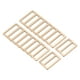 thumbnail image 1 of 16PCS Hebilla deslizante ajustable de aleación de zinc 1 2/7" Ajustador de correas de webbing para reemplazo de cinturón de mochila Dorado claro, 1 of 7