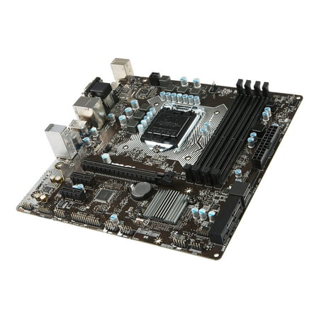 MSI B150M PRO-VDH - Motherboard - micro ATX - LGA1151 Socket - B150 Chipset - USB 3.1 Gen 1 - Gigabit LAN - onboard graphics (CPU required) - HD Audio (8-channel)