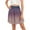 Purple, variant on Womens Classic Daily Elegant Casual Mini Skirt Elastic Waist Skirt Skirt with Slit Plaid Skirts Athletic Skirts Crop Top And Skirt Set for Women plus Size Jean Skirt Cow Print Skirt Plaid Skirt for