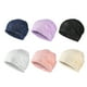thumbnail image 4 of Qarigey Gorro de nailon y LICRA para mujer, gorros con estilo, accesorios ajustables para la cabeza, gorro de punto, tocado de otoño, azul Sombreros Blanco Qarigey AP011230-04, 4 of 6