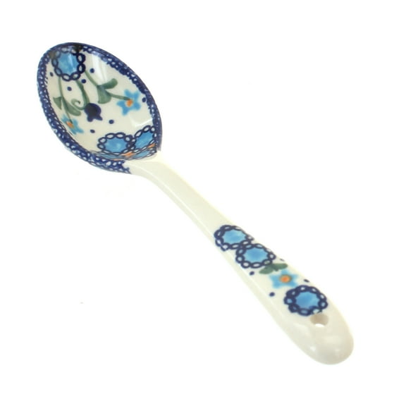 Blue Rose Polish Pottery Savannah Soup Spoon
