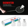 thumbnail image 1 of Toughness Badminton Shuttlecocks, Portable Badminton, For Home Practice, 1 of 8