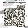 thumbnail image 5 of Black and Yellow Of Leopard Print Toddler Nap Mats for Kids Preschool,Sleeping Mat Bag or Kids,Toddler Sleeping Bag,Toddler Nap Mat or Daycare, 5 of 6