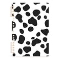 thumbnail image 7 of FORMRS 1-Subject Spiral Notebook 8" x 5" College Ruled 60 Refillable Sheet A5 Hard Cover, Cow Spots, 7 of 7