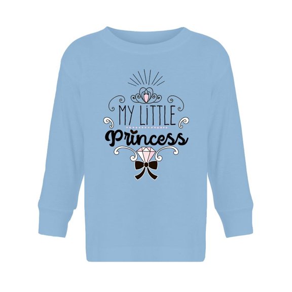 My Little Princess Design Long Sleeve Toddler -Image by Shutterstock, 4 Toddler