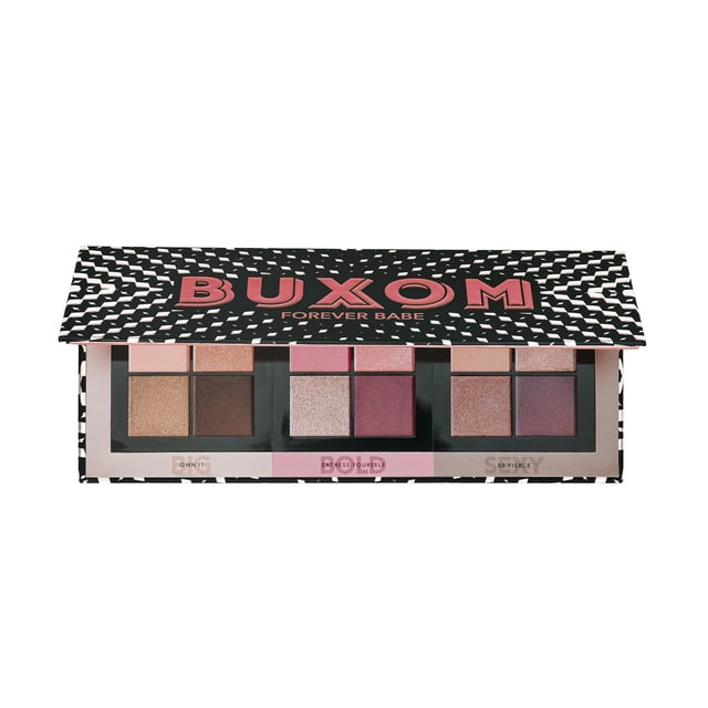 Paleta de sombras de ojos Buxom Forever Babe 12 tonos de alto pigmento