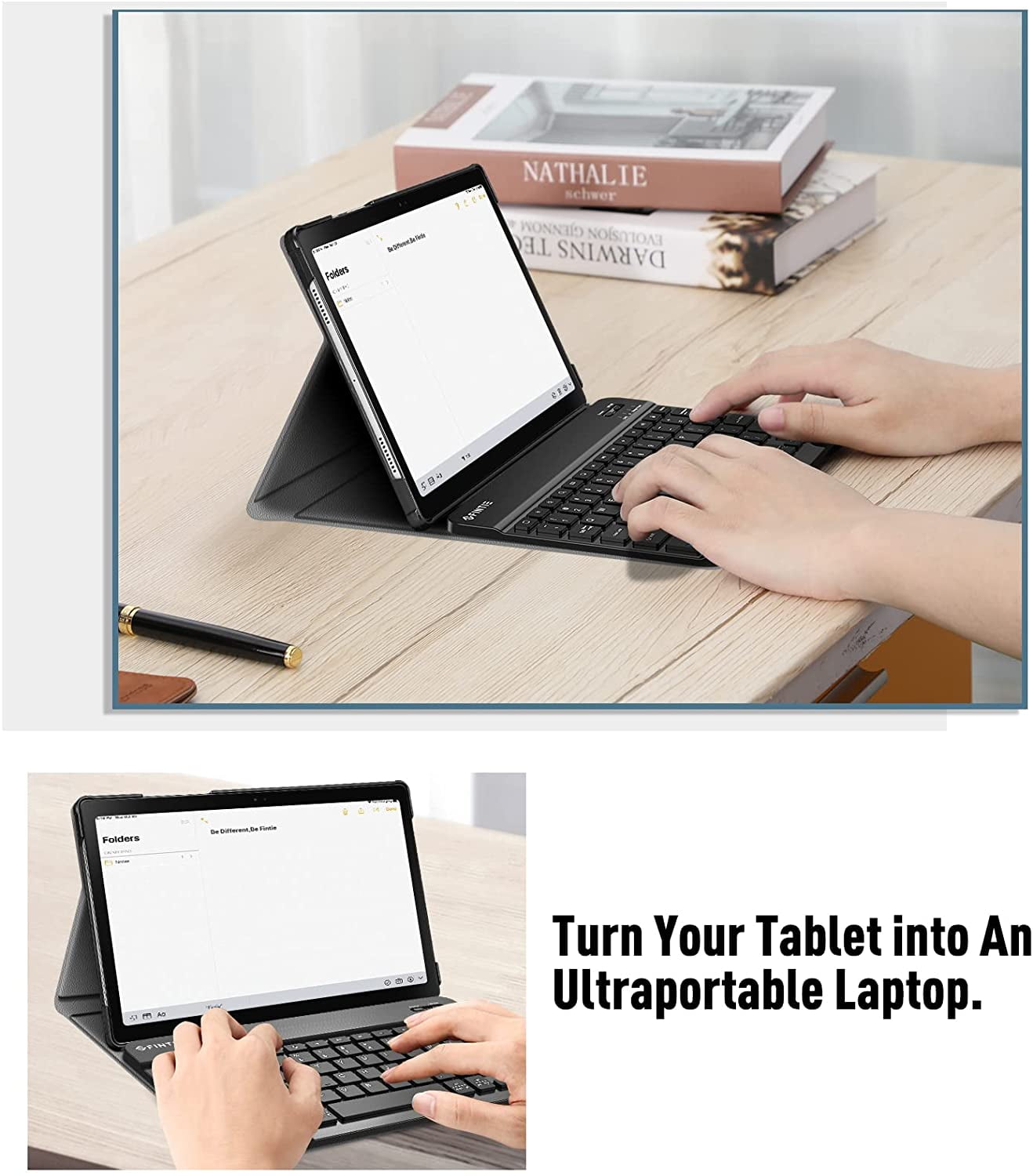FINTIE Coque pour Tablette Samsung Galaxy Tab A8 10.5 Pouces 2022