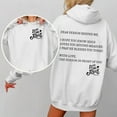 thumbnail image 6 of WENWU Womens Hoodie Long Sleeve Womens Pullover Sweatshirt Oversized Sweatshirt for Women White Hoodies for Women Fall Sweatshirt Cute Sweatshirt, 6 of 7