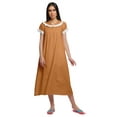 thumbnail image 1 of Moomaya Nuisette d'Allaitement à Col en V pour Femmes, Imprimée en Coton, 1 of 5