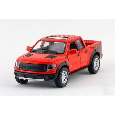 Kinsmart 2013 Ford F-150 SVT Raptor SuperCrew 1:46 Diecast Model Truck, Blue, KT5365D