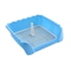 thumbnail image 4 of Orinal portátil para perros de interior, orinal para perros pequeños, alfombrilla con protección de pared, inodoro para perros para , azul Yinane Inodoro con bandeja de arena, 4 of 8