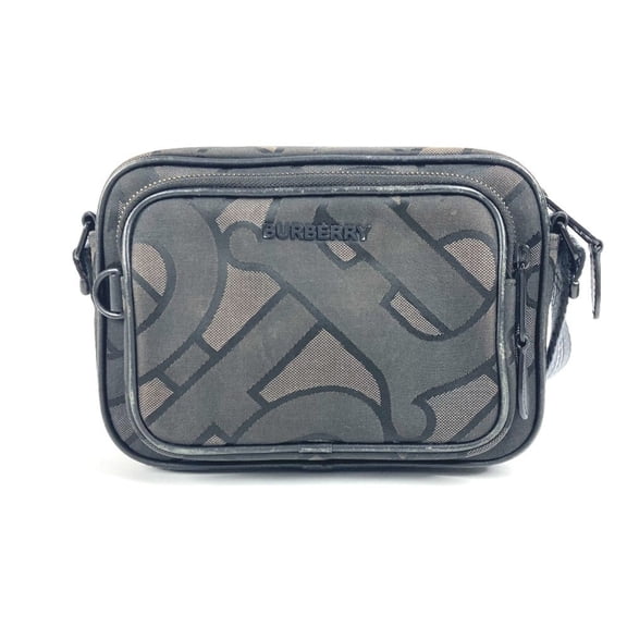 Pre-Owned BURBERRY 8043708 TB logo bag, pochette, crossbody shoulder nylon canvas,... (Good)