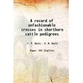 thumbnail image 1 of [Couverture Rigide] Croix Invisibles en pedigrees de Bétail shorthorn 1883, 1 of 1