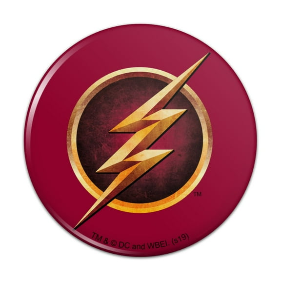 The Flash TV Series Logo Kitchen Refrigerator Locker Button Magnet