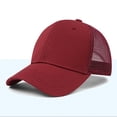 thumbnail image 2 of jobturf Mens Baseball Cap UV Protection Golf Sun Hat Lightweight Breathable Mesh Trucker Hats Summer Vacation Essentials, 2 of 5