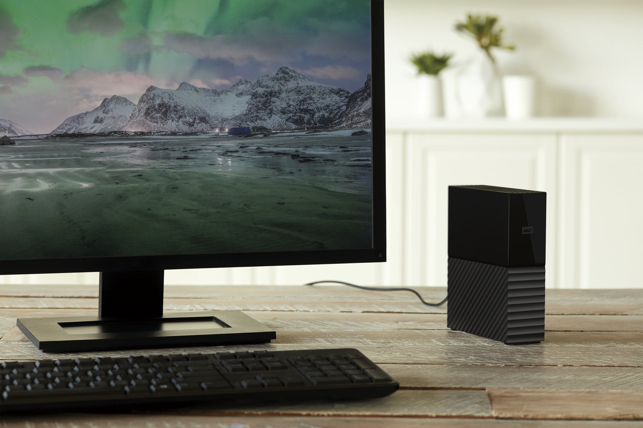 Western Digital My Book Western DigitalBBGB0080HBK - Hard drive - encrypted - 8 TB - external (desktop) - USB 3.0 - 256-bit AES - black