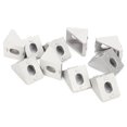 thumbnail image 4 of Connecteur en Aluminium à Angle Droit, 10Pcs 3D Accessoires d'Imprimante Code d'Angle Fixation Matériel EU Code Standard pour les Écrous à Bride pour T, 4 of 8