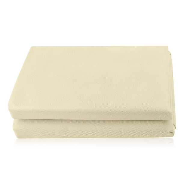 Moyic Bolsa de cubierta de plantas con cordón para lluvia, nieve, congelación, Protector de árbol de planta pequeña, tela de malla transpirable, Jardín y Patio Beige 80x60cm Moyic HA009302-01