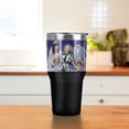 thumbnail image 3 of Beetlejuice Beetlejuice Poster Stainless Steel Tumbler 30 oz Coffee Travel Cup, Vacuum Insulated & Double Wall with Leakproof Sliding Lid, 3 of 6