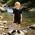thumbnail image 5 of sususu Water Shoes for Little/Big Boys/Girls Flexible Thick Sole for Kids 5-12T Black 8-9 Years, 5 of 9