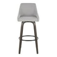 thumbnail image 6 of LumiSource Hannah 30" Fixed-Height Barstool - Set of 2, 6 of 10