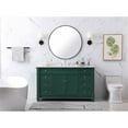 thumbnail image 6 of 60 inch double bathroom vanity set in green, 6 of 8