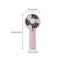 thumbnail image 5 of Needhep Oscillating Fan,Cordless Fans, Mini Desk Fans, Cooling Fans That Blow Cold Air, Silent Fan (white), 5 of 10