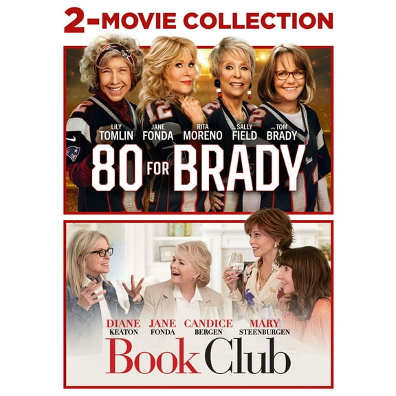 80 for Brady / Book Club 2 Movie Collection (DVD)