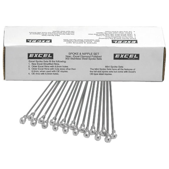 Excel Spoke Kit - Rear 19"